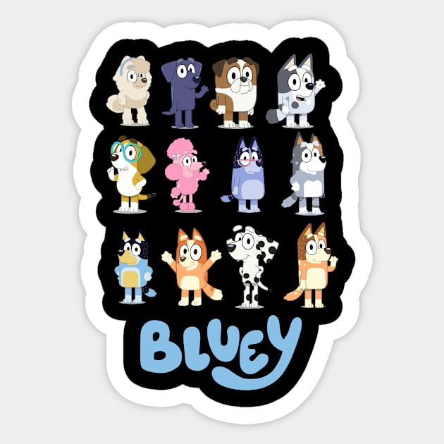 topper bluey Sticker by Inspire Gift